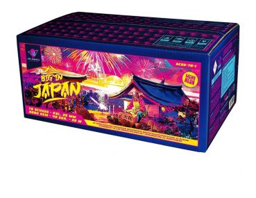 Argento Feuerwerk Silvester Verbund Feuerwerk "Big in Japan" 76 Schuss